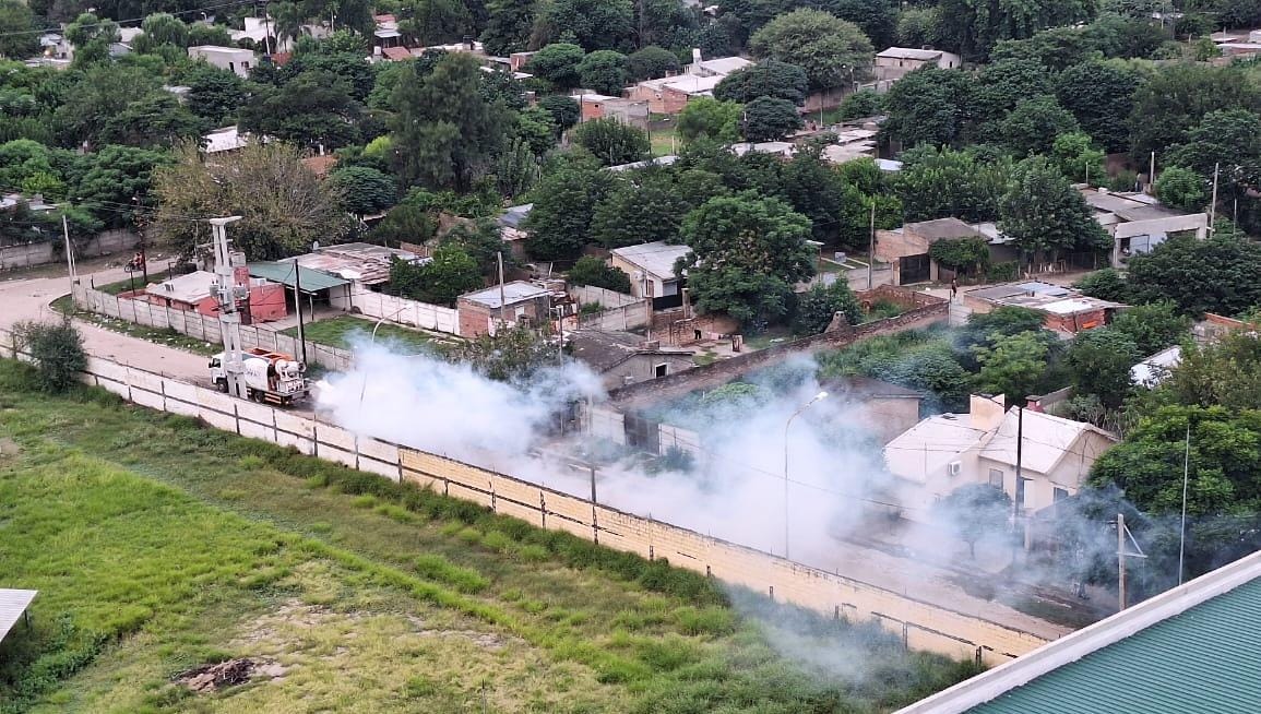 Se refuerzan los trabajos de fumigación en los barrios afectados por ...