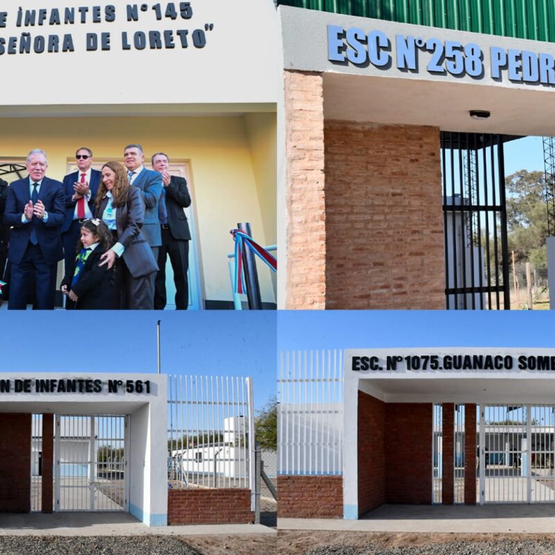 Nuevos espacios y más infraestructura para cuatro instituciones educativas de Loreto y Atamisqui