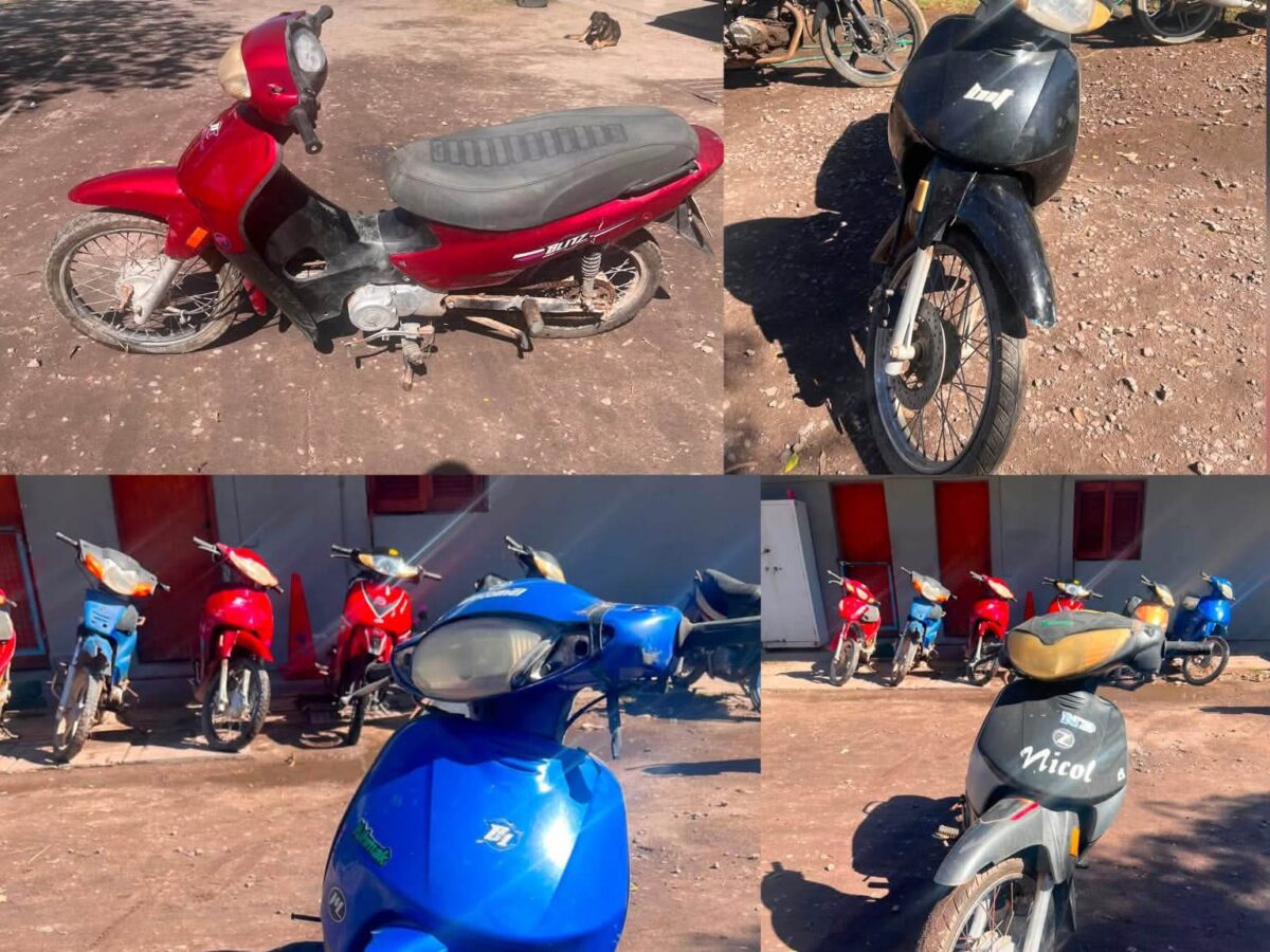 Alerta Banda busca identificar a propietarios de motos retenidas por infracciones