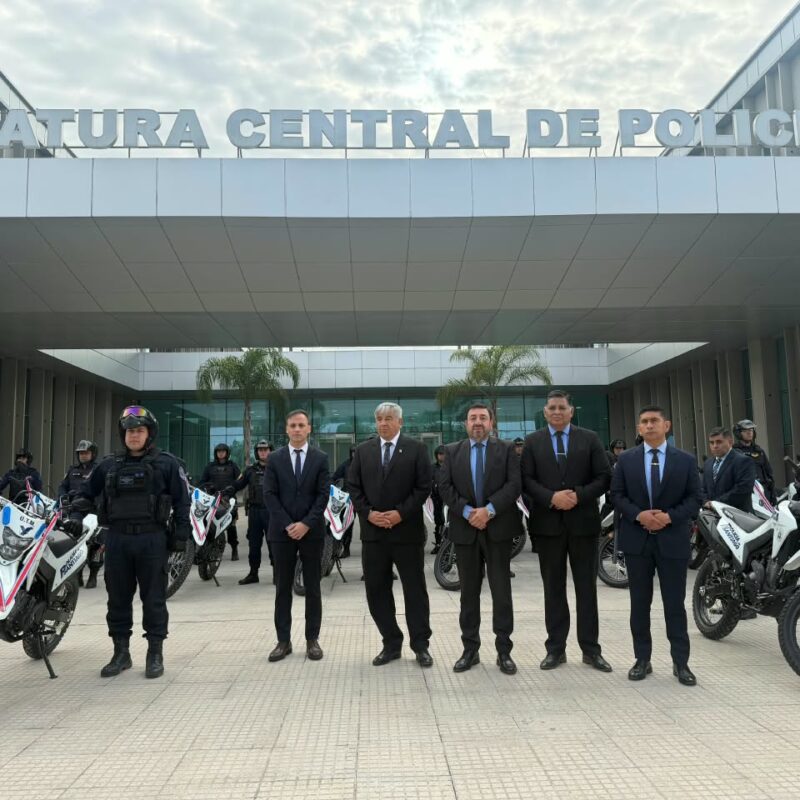 La Policía de la Provincia incorporó 30 motocicletas de alta cilindrada