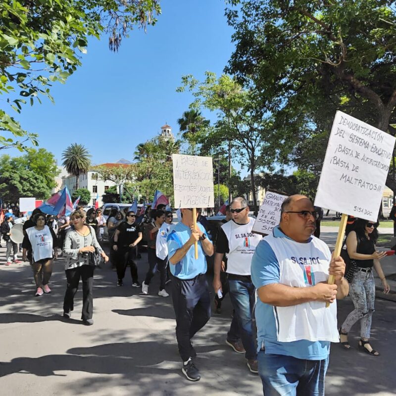 Concursos Docentes: SISADOC reitera la revisión de puntos y reclama una audiencia al Consejo de Educación