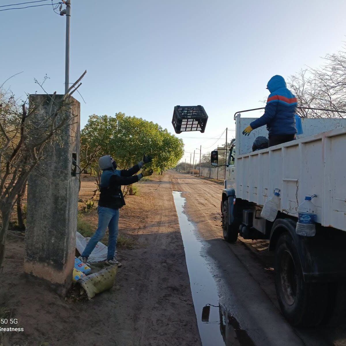 Colonia El Simbolar fortalece el servicio de recolección de residuos en todo el ejido municipal