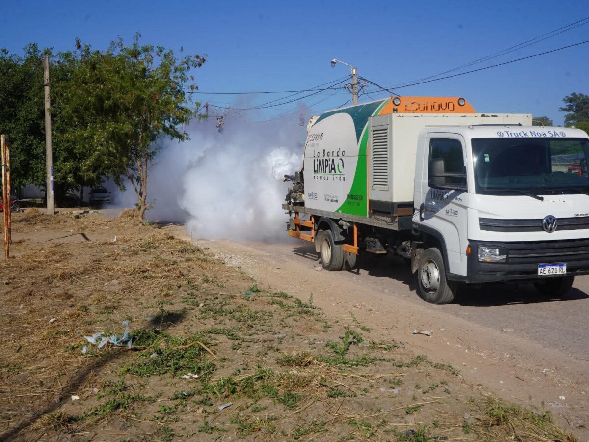 El municipio continúa con el cronograma de fumigación en diferentes barrios de la ciudad