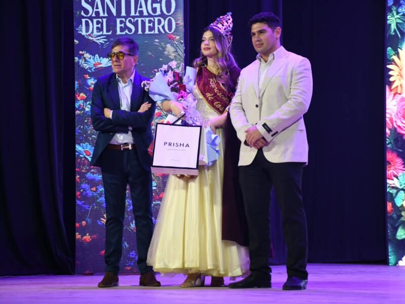 Constanza Lastra es la representante de los Estudiantes 2026 de Santiago del Estero