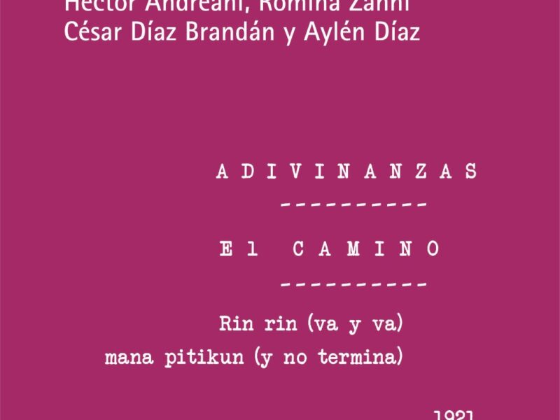 Presentarán una antología que reúne 190 años de adivinanzas quichuas en la Feria del Libro