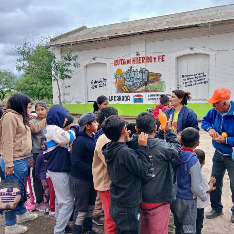 Familias de La Cañada participaron de una jornada de reflexión y encuentro por el Día de la Salud Mental