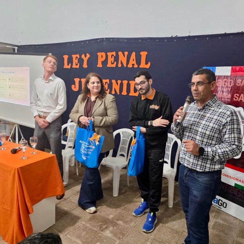 Brindaron una charla sobre la nueva Ley Penal Juvenil destinada a jóvenes y familias de La Cañada