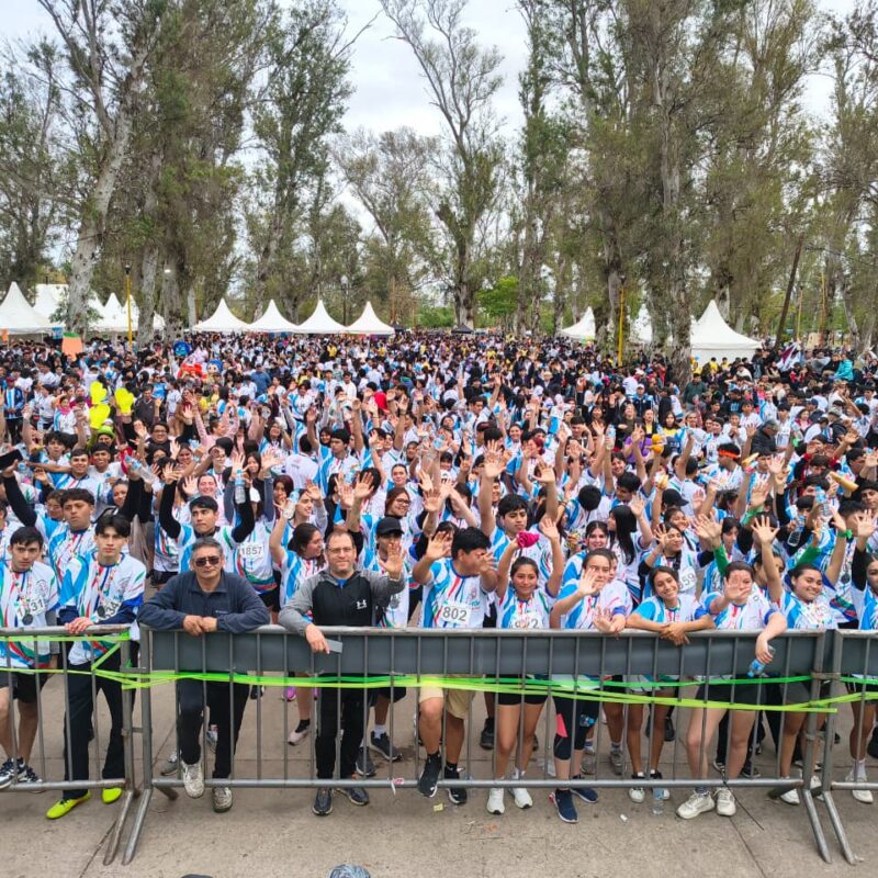 La primera Maratón Intercolegial Itinerante “Tu mente también necesita movimiento” fue todo un éxito