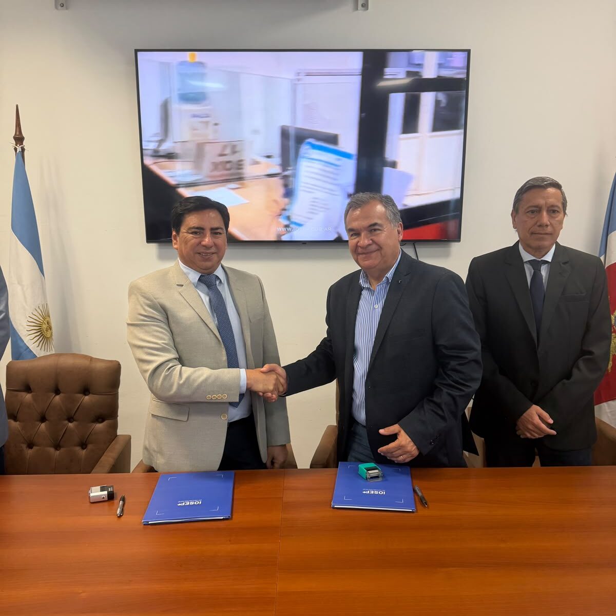 El IOSEP y el Instituto Tecnológico suscribieron un Convenio Marco de Pasantías Educativas
