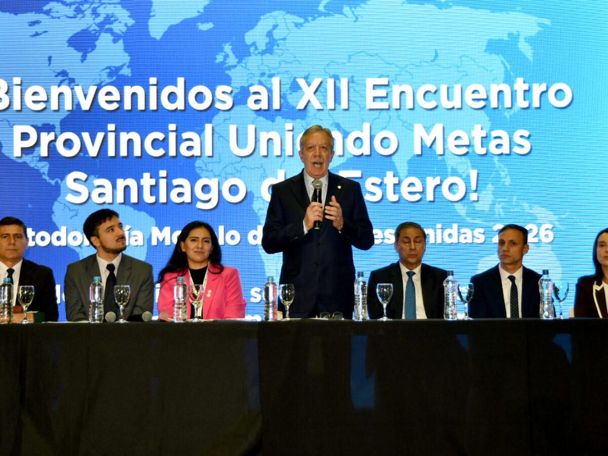 Elías Suárez participó de la apertura del XII Encuentro Provincial “Uniendo Metas”