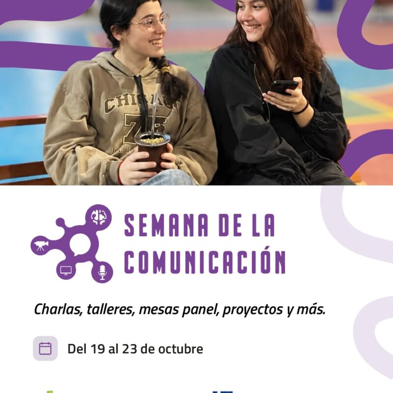 Semana de la Comunicación en la UCSE hasta el 23 de octubre, con actividades abiertas a toda la comunidad