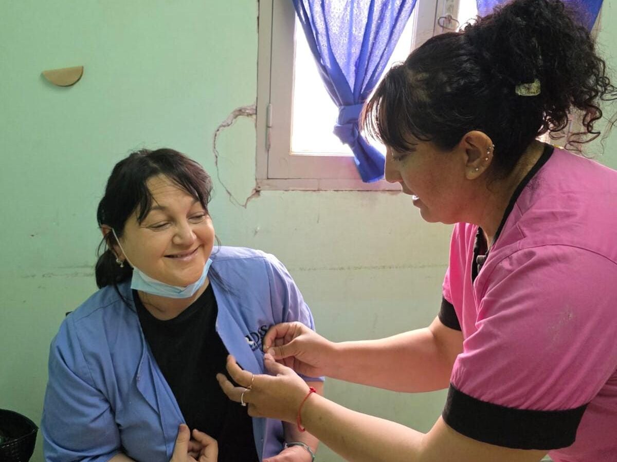 Vecinas del B° Amp. Primero de Mayo participaron de un taller de concientización sobre el cáncer de mama